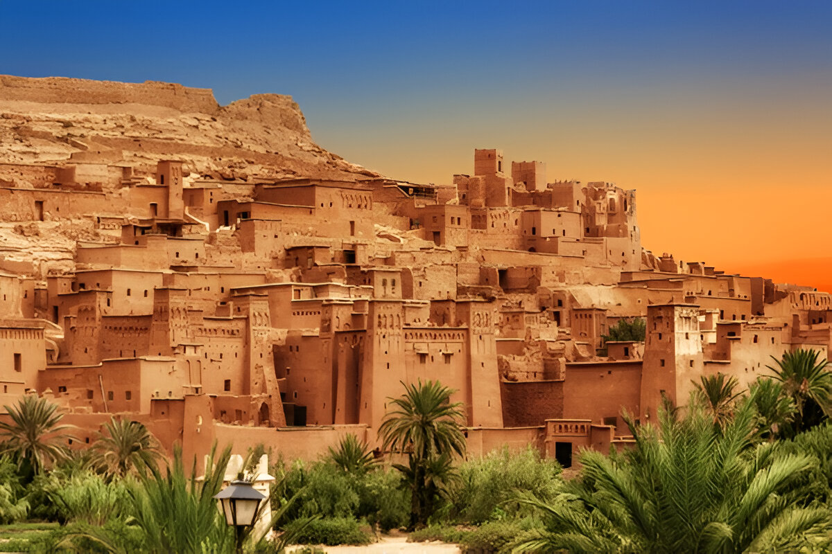 Golden sand dunes of Merzouga Sahara Desert Morocco travel experience